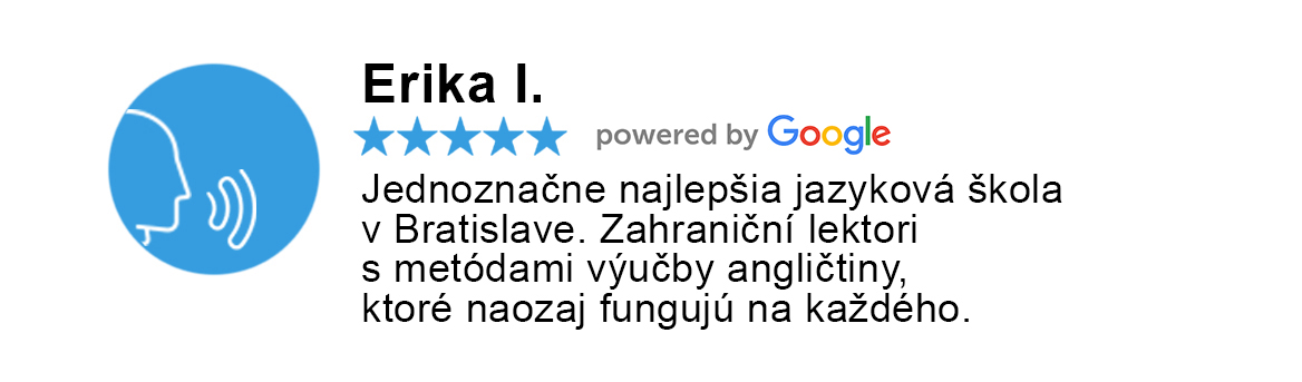 Kurzy angličtiny Bratislava recenzie